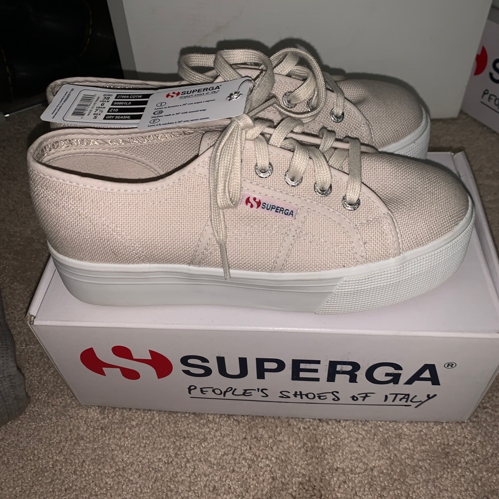 Superga platform sneakers